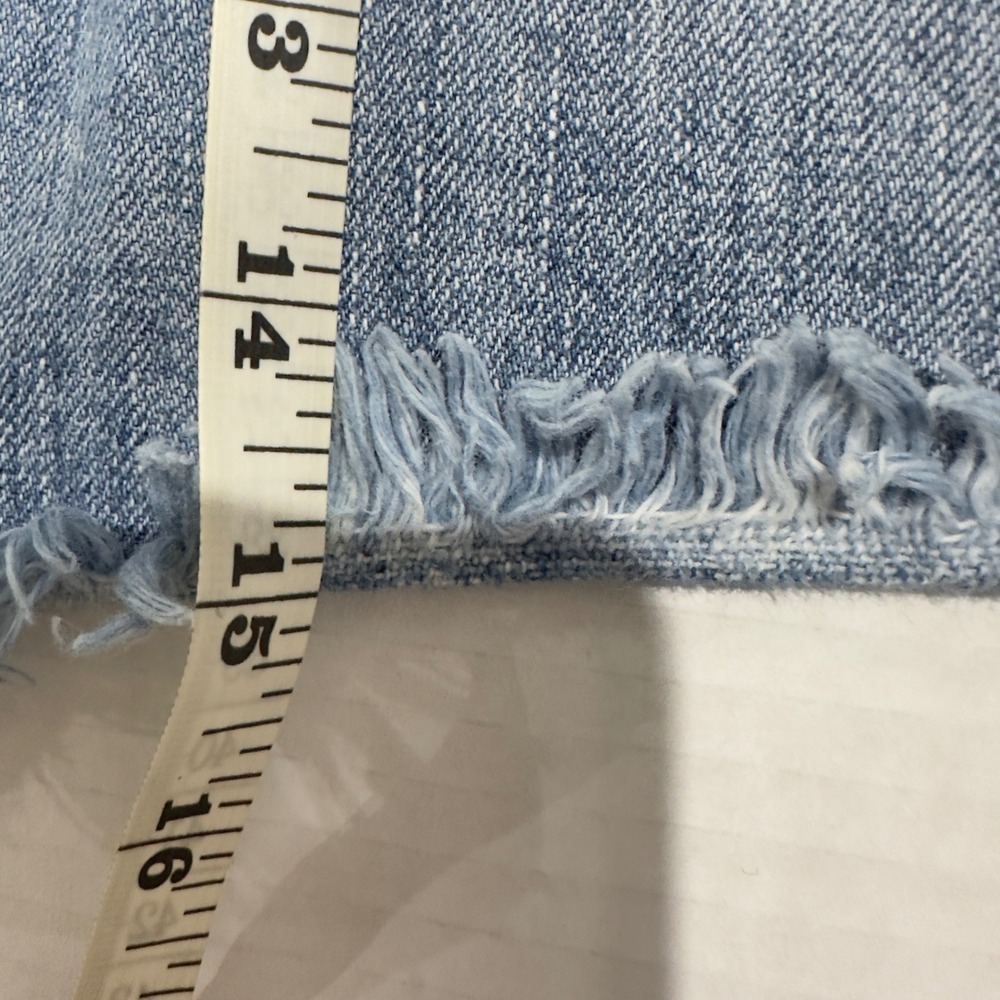 Flutter by Dance & Marvel Women Denim Mini Skirt Light Wash Side Stripe DMS1640B - Picture 3 of 7